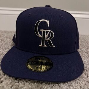 NWT! New Era Colorado Rockies hat 7 1/8